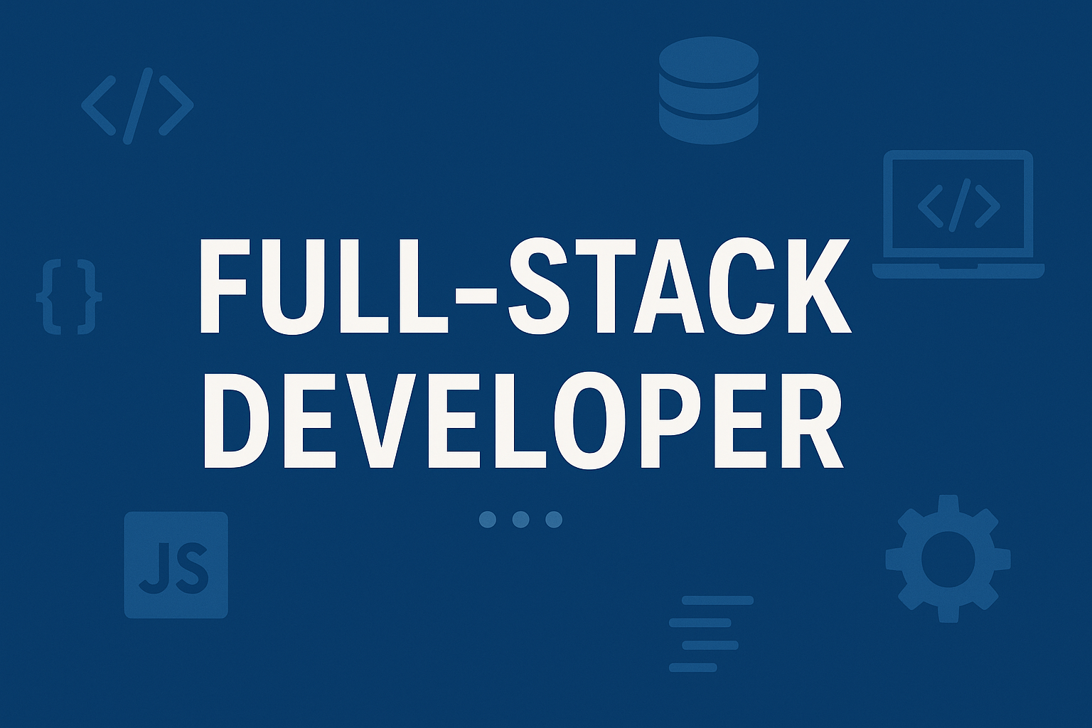 Full Stack Development
